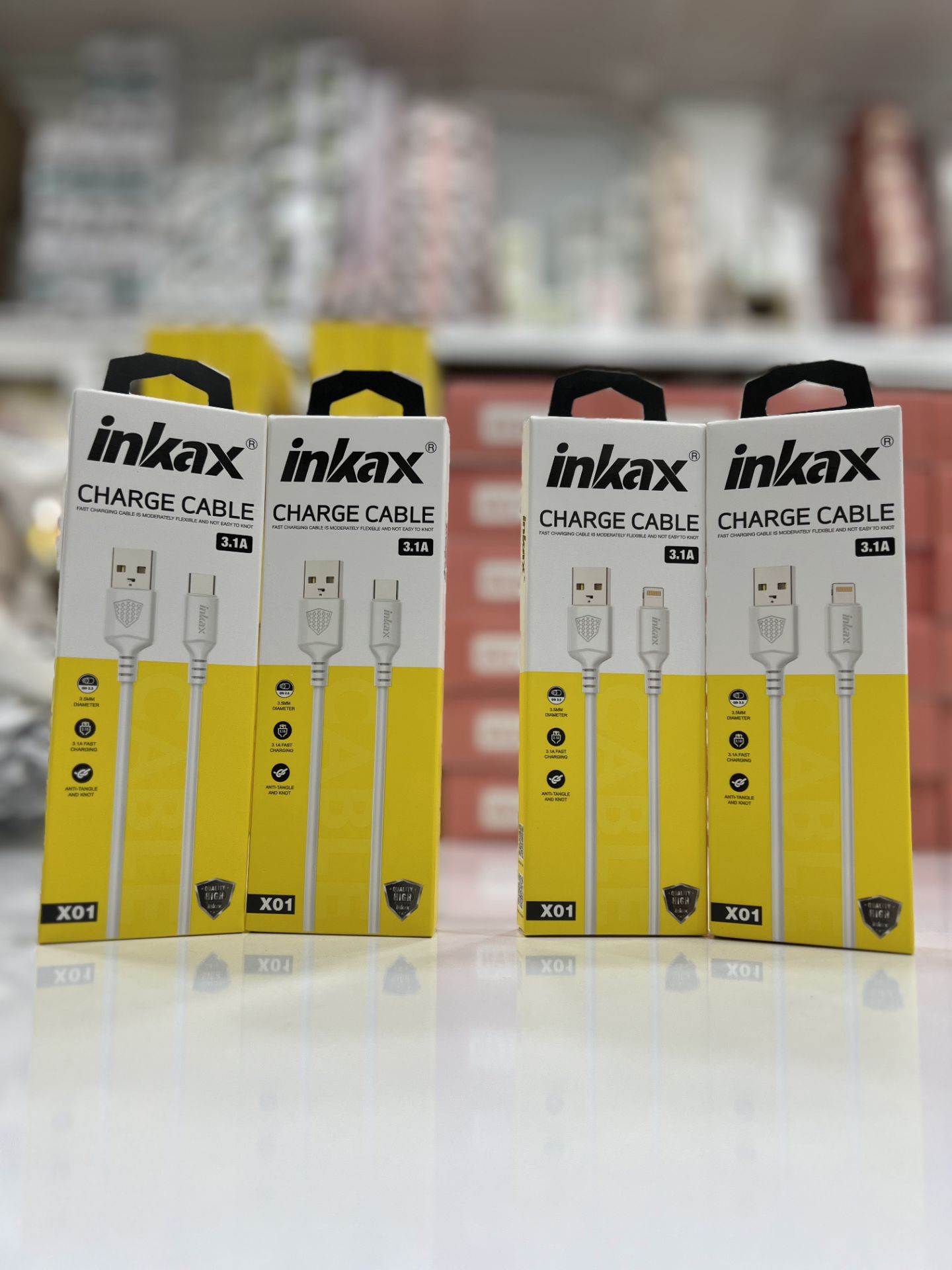 کابل شارژ گوشی inkax مدل X01