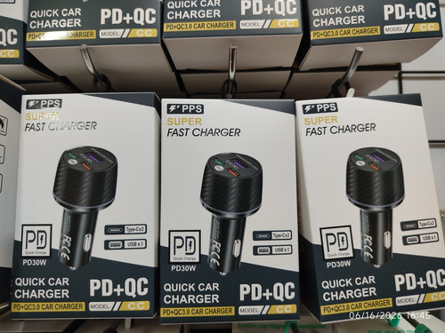 شارژر فندکی سوپر فست شارژPPS مدل CC